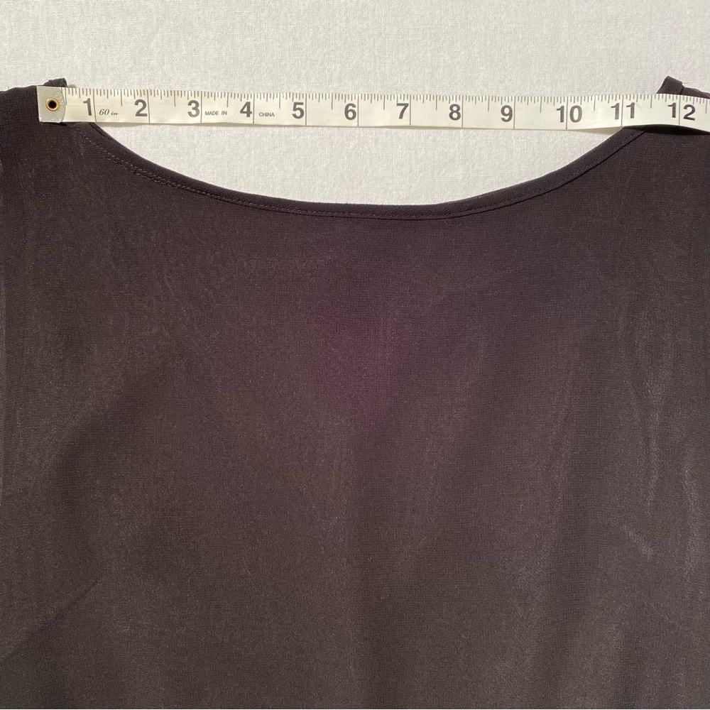 Moon Collection Black Fringe Dress Bell Sleeves Party Gothic Witchy Size S - Picture 8 of 15